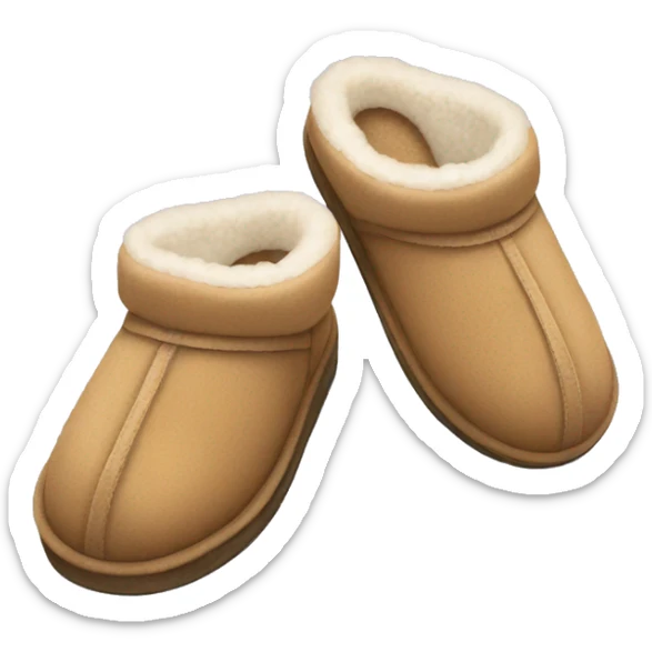 UGG slippers  sticker
