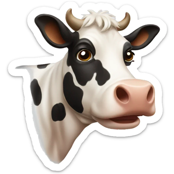 cow sticker