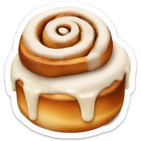 cinnamon roll sticker