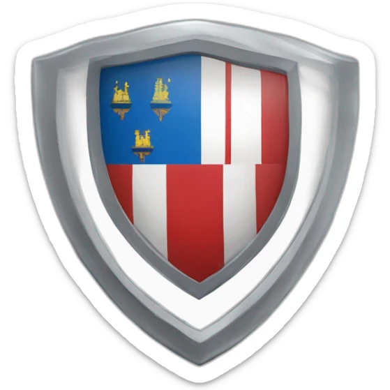 Bandera con el escudo del club de fultbol estufiantes de la plata sticker