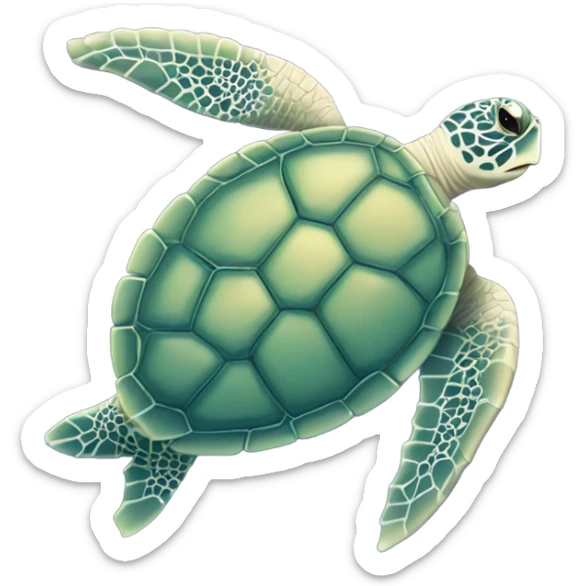 Sea turtle  sticker