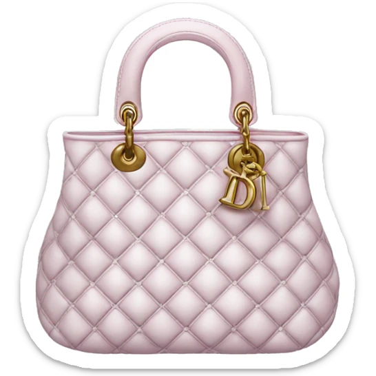 dior bag sticker