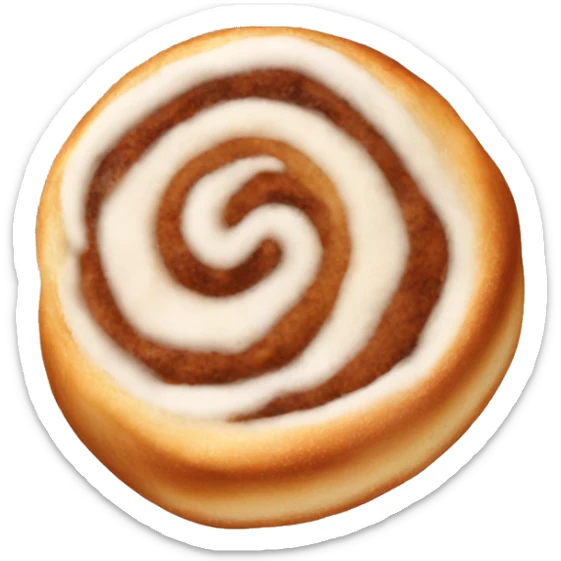 Cinnamon roll sticker