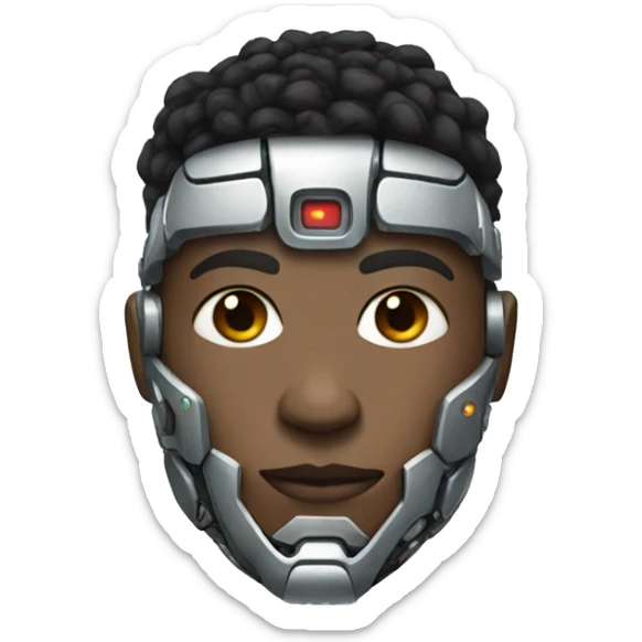 cyborg sticker