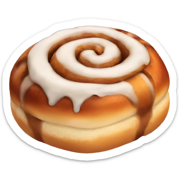 Cinnamon bun sticker