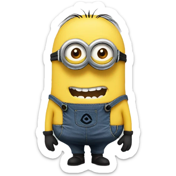 Minion sticker