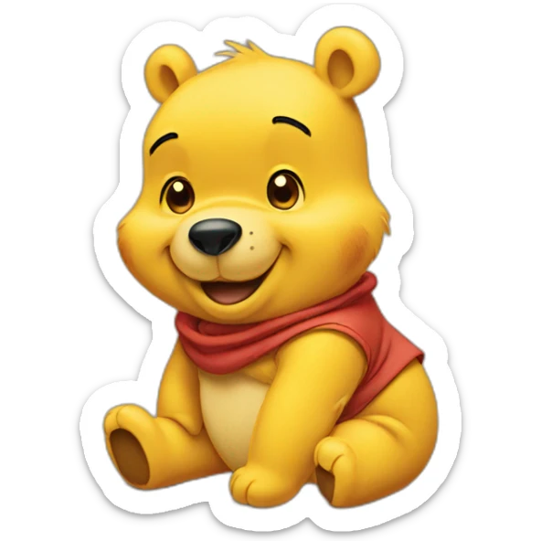 Winnie the pooh sticker