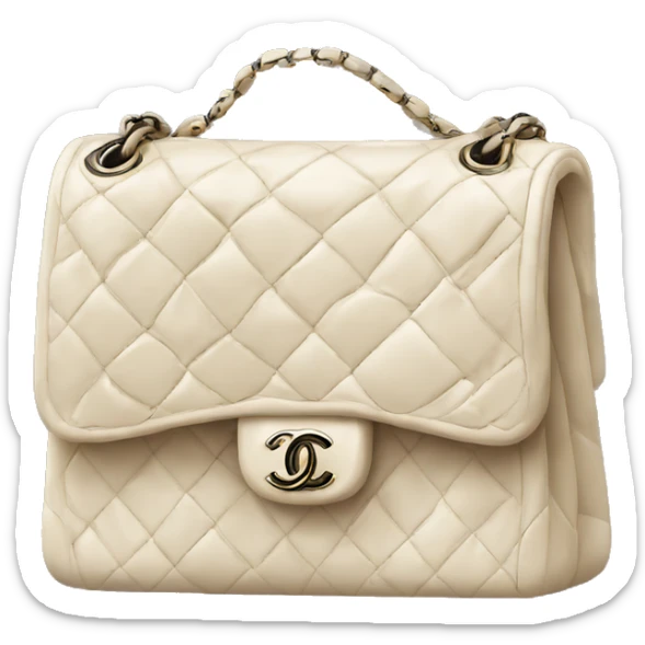 Chanel bag sticker