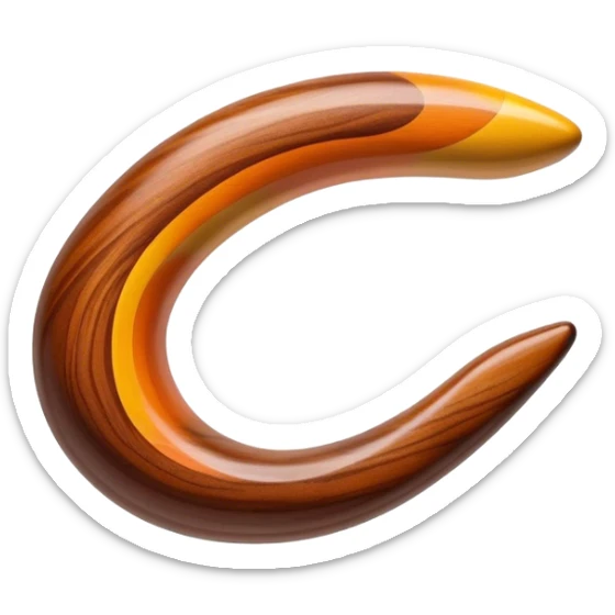 Cinematic Realistic image of a classic boomerang, rendered with detailed wood grain textures and vibrant colors, set against a sunlit outback landscape that emphasizes its iconic Australian heritage sticker