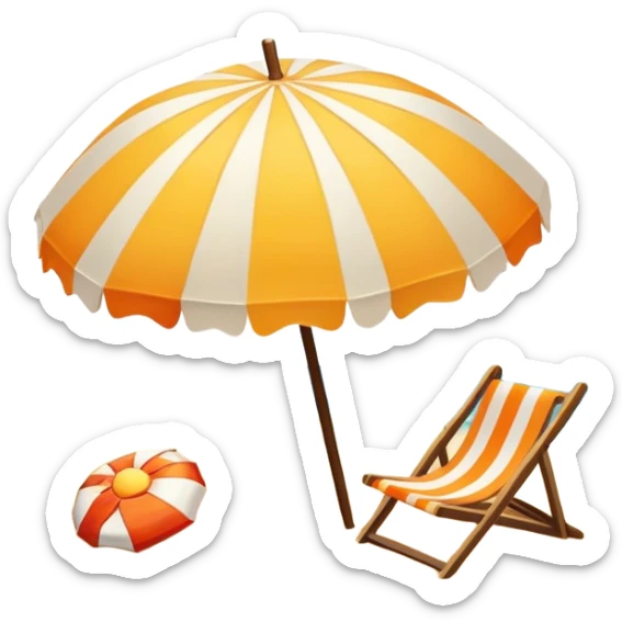 Beach sticker