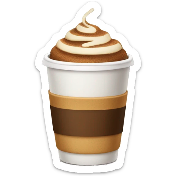 Coffee sticker