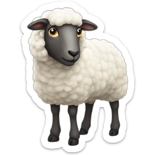 Sheep sticker