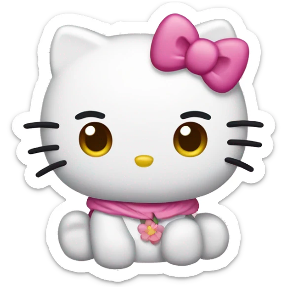 Hello kitty sticker