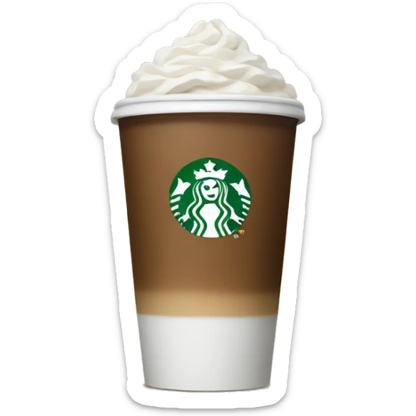 Starbucks coffee sticker