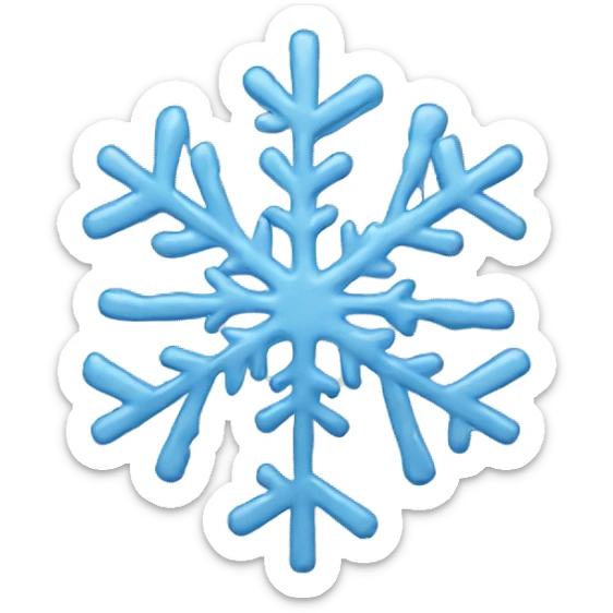 Snowflake  sticker