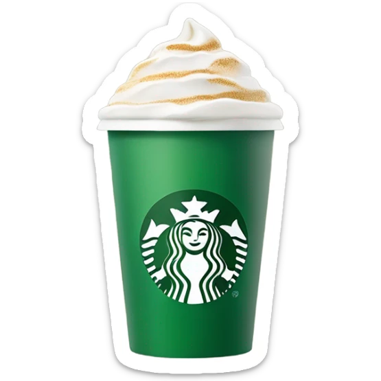 Starbucks sticker