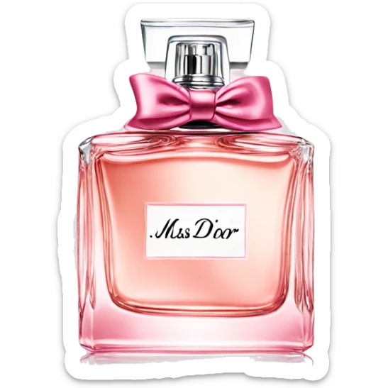 Miss dior perfume  sticker