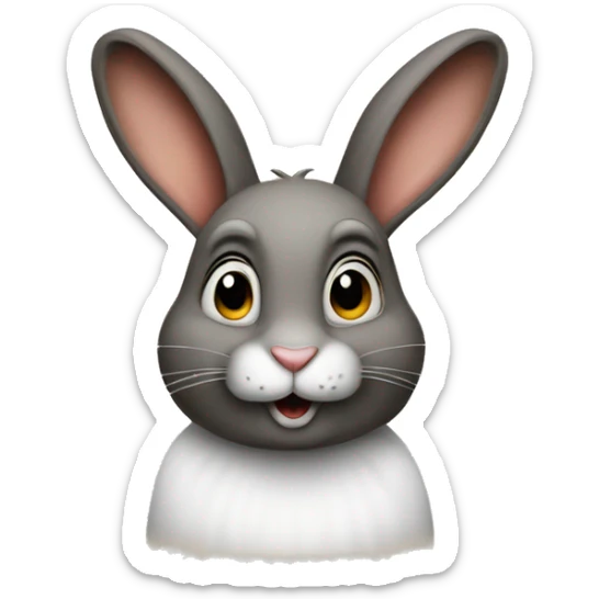 rabbi rabbit sticker