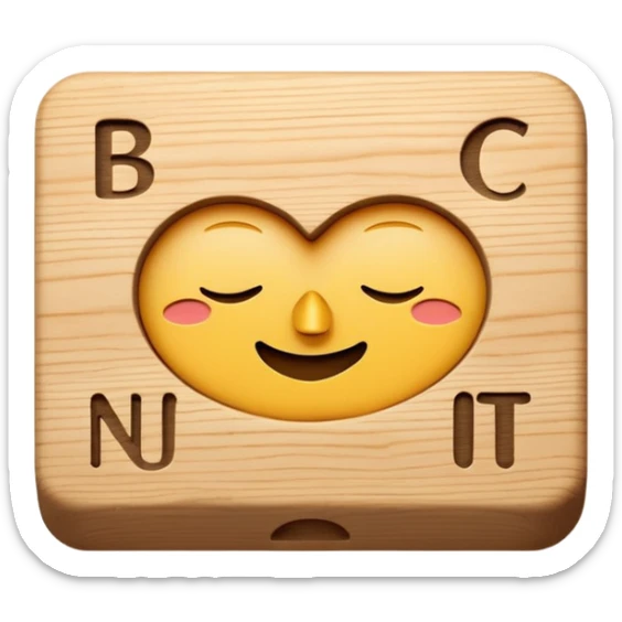 les mots 'Bonne Nuit' écrits en français avec les personnages du jeu Homescapes sticker