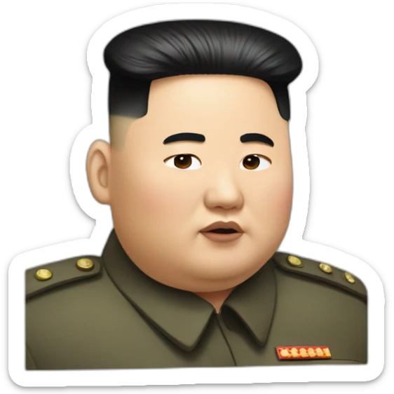 Kim jong un sticker