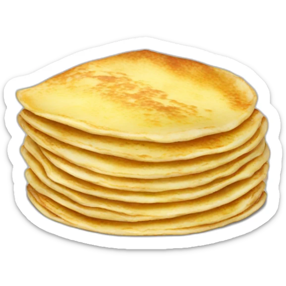Crêpes sticker