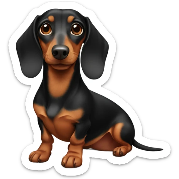 dachshund sticker