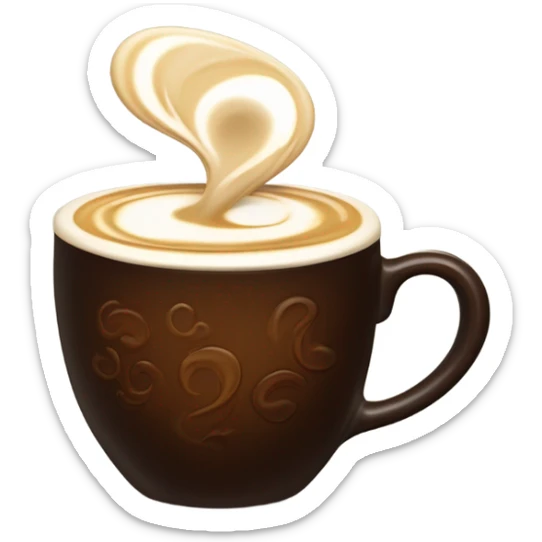 Coffe sticker