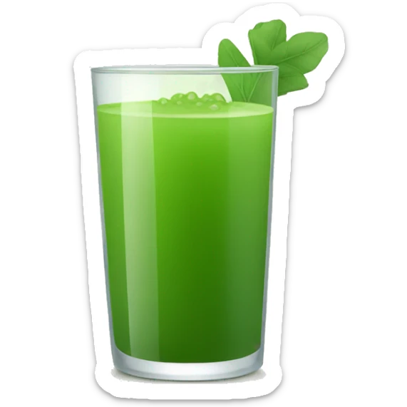 GREEN JUICE sticker