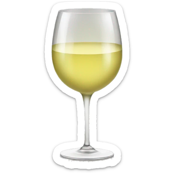 White wine sticker