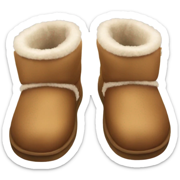 Ugg slippers sticker