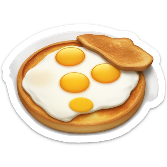 Breakfast sticker