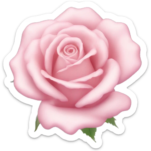 Cœur pastel rose sticker