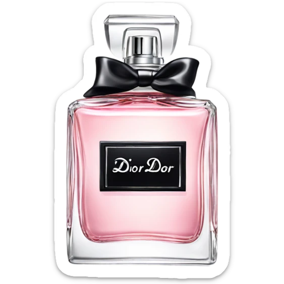 Miss Dior perfume  sticker