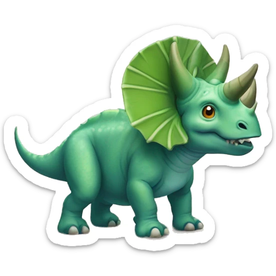 Triceratops  sticker