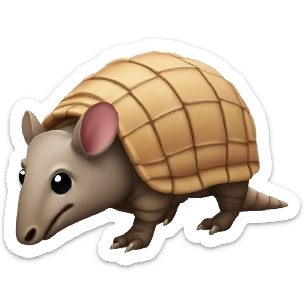 Armadillo sticker