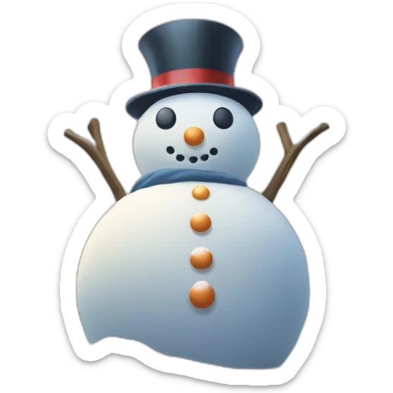 Snowman Statue Epic Mystery Legendary NewYear PokemonTheme Pokeball Snowfall Snowballs sticker