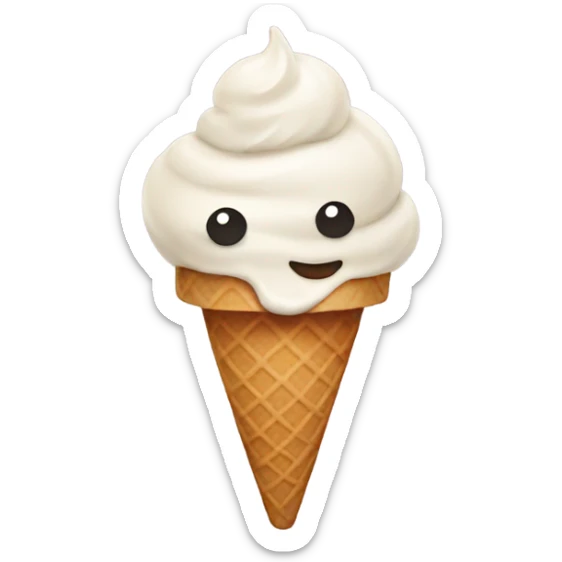 Ice cream  sticker