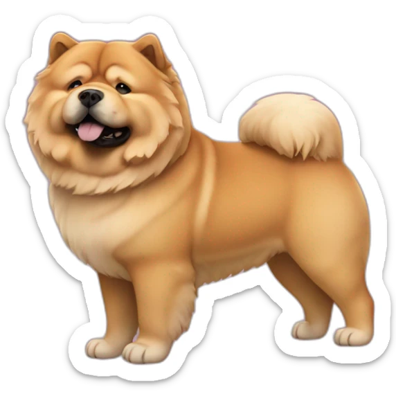 Chow chow sticker