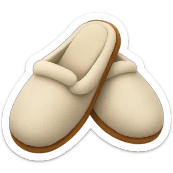 slippers sticker