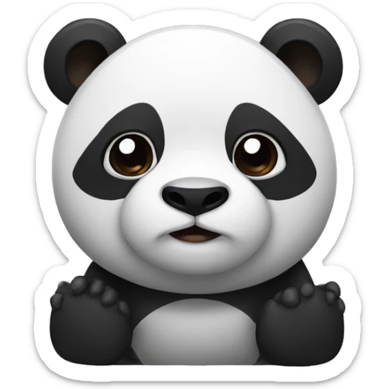 Panda sticker