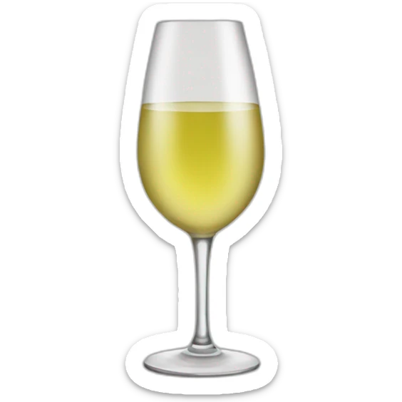 white wine sticker