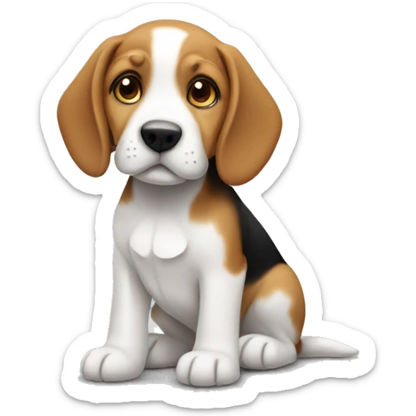 Beagle puppy  sticker