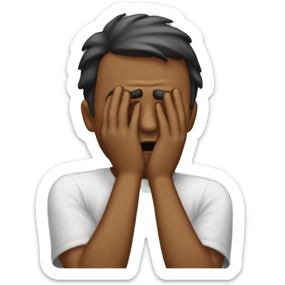 Facepalm sticker