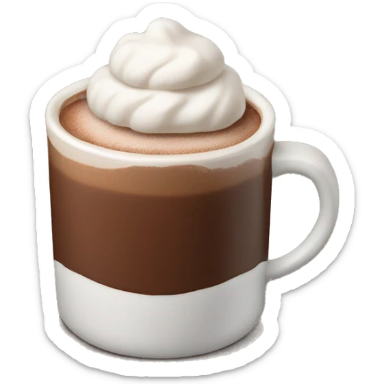 Hot chocolate  sticker