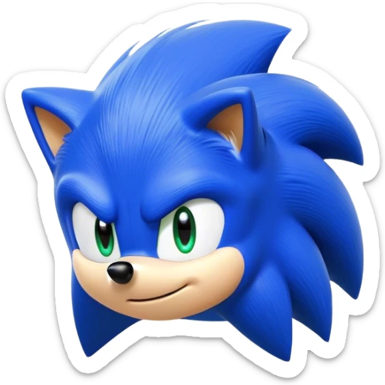 Sonic the hedgehog  sticker