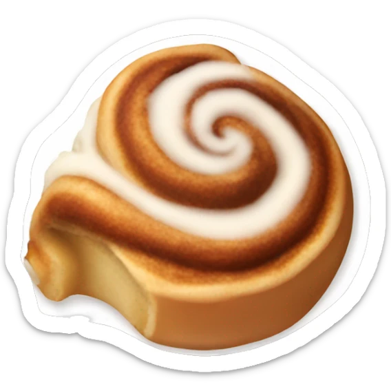 Cinnamon roll sticker