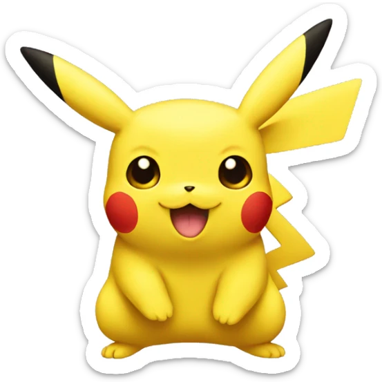 Pikachu sticker