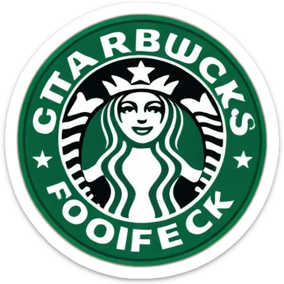 starbuck sticker