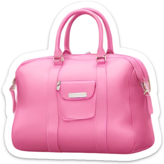 Bag pink sticker