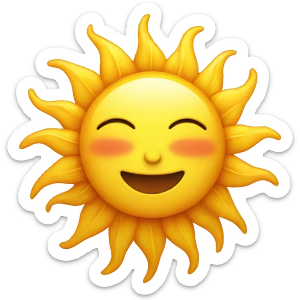 sun sticker